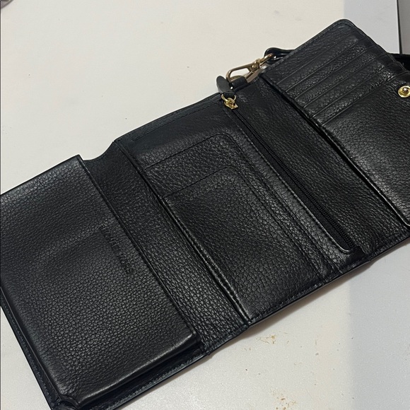 Michael Kors Black and Gold Wristlet - Picture 4 of 10